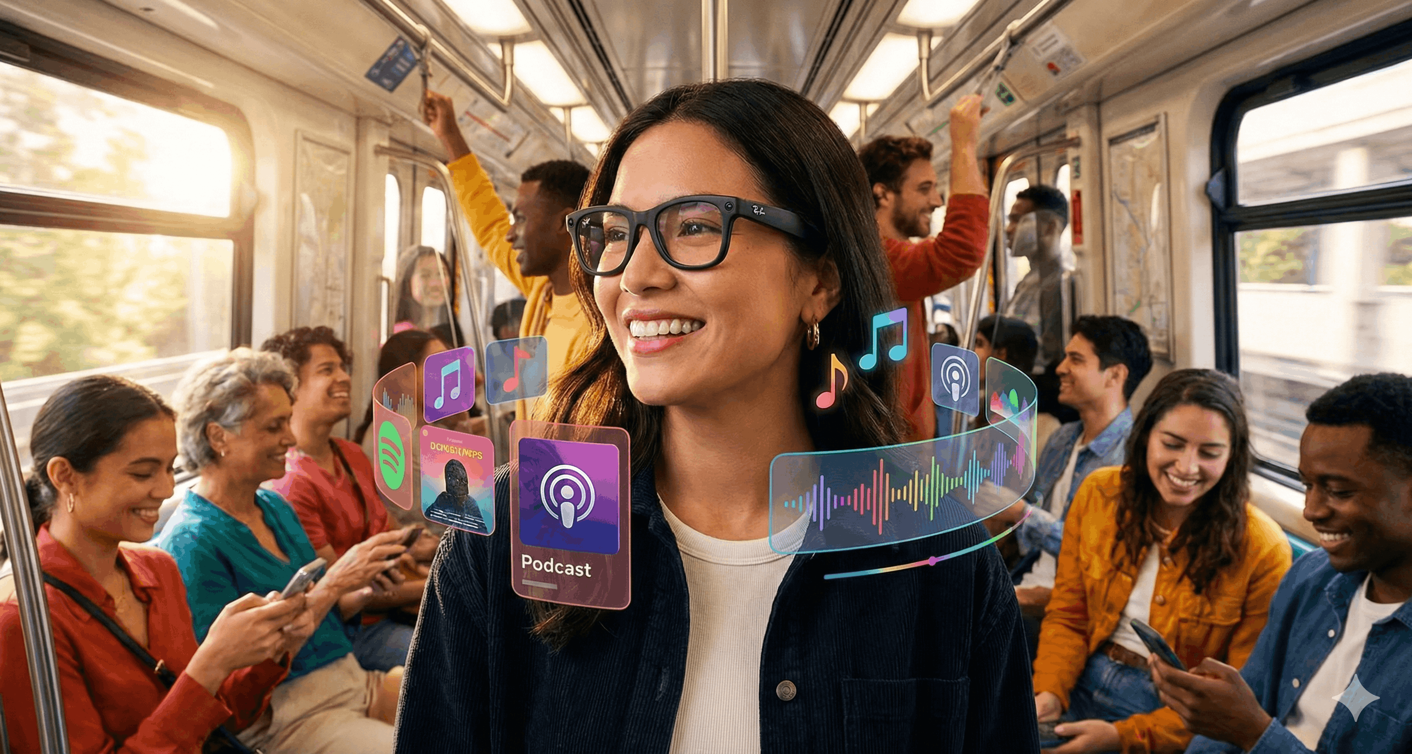 Open-ear audio – Ray‑Ban Meta Wayfarer Gen 2